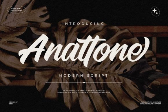 Anattone Font Review: Elevating Web Design with Elegance