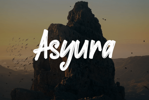 Asyura Font Review: A Digital Designer's Take on Modern Script