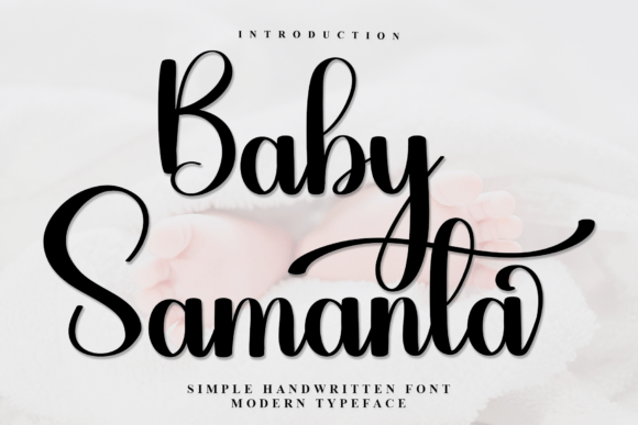 Baby Samanta: A Graceful Script Font for Modern Web Design