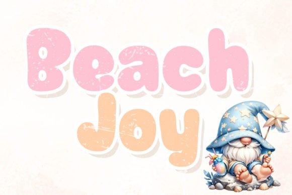 Beach Joy: A Whimsical Typeface for Modern Branding