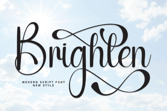 Brighten Font Review: A Sweet Handwritten Typeface for Brands