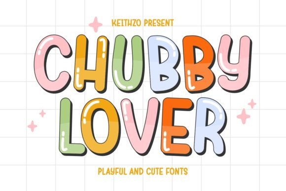 Chubby Lover: A Joyful Display Font for Editorial Design