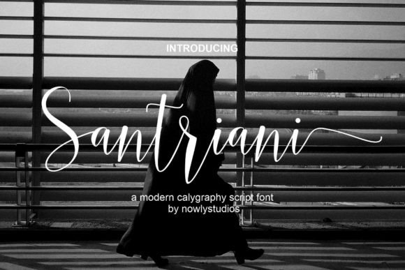 Elevate Your Brand Identity with the Santriani Typeface