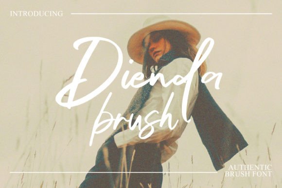 Elevate Your Brand with the Dienda Brush Typeface