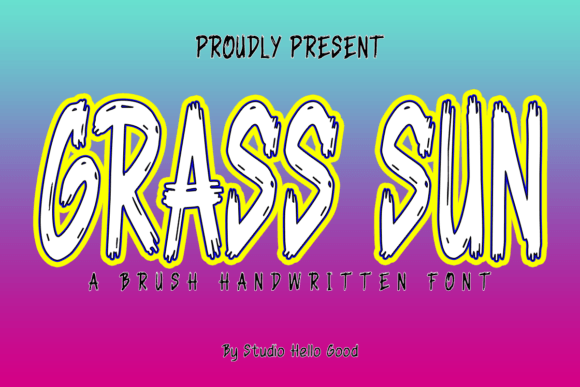Gras Sun Font: A Warm Typeface for Small Business Branding