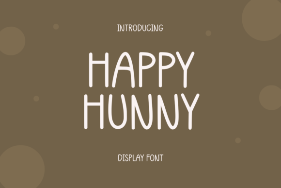 Happy Hunny: A Playful Handwritten Font for Your Brand