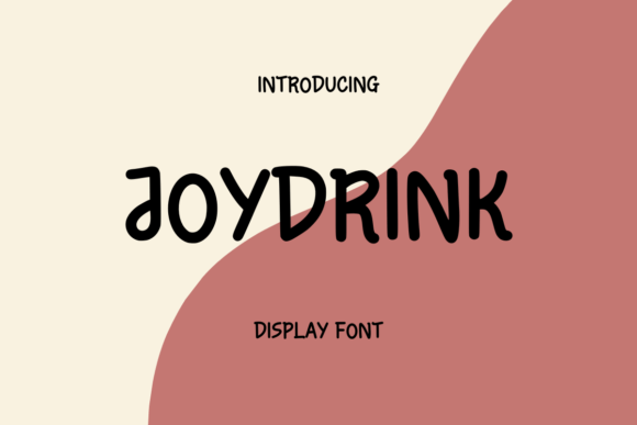 Joydrink: A Playful Handwritten Font for Modern Web Design
