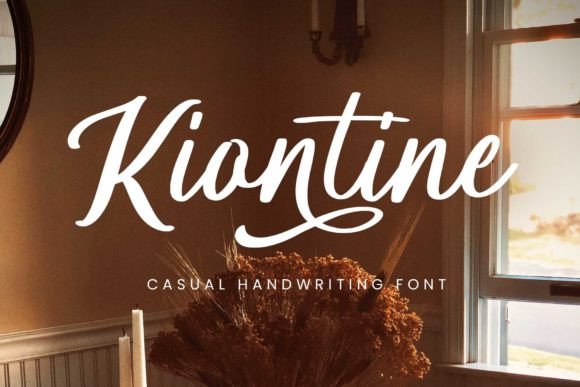 Kiontine: The Handwritten Font That Elevates Your Brand Identity
