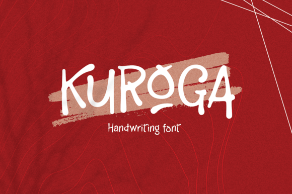 Kuroga: The Handwritten Font That Elevates Campaign Visuals