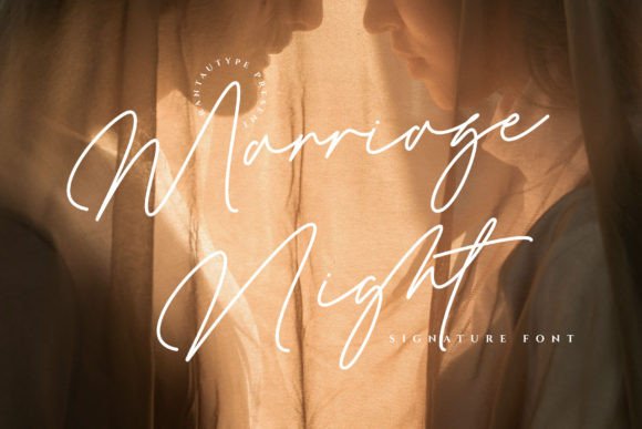Marriage Night Font Review: Elegant Script for Branding