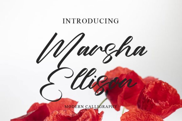 Marsha Ellison: A Script Font for Elegant Web Design