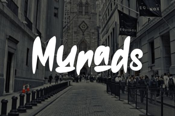 Murads: A Distinctive Script Font for Modern Web Design