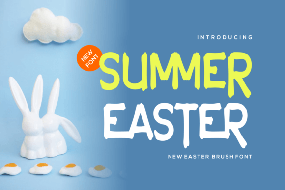 Summer Easter Font: A Handwritten Typeface for Branding