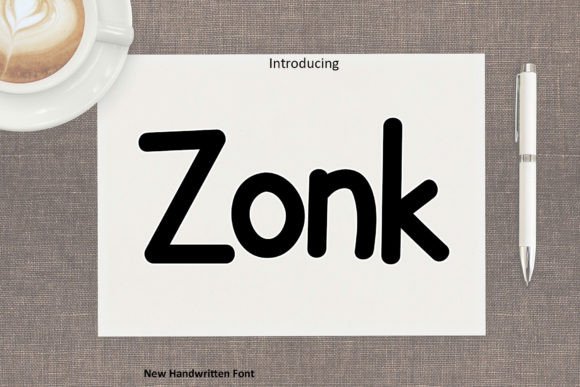 Zonk: A Festive Typeface to Brighten Your Brand